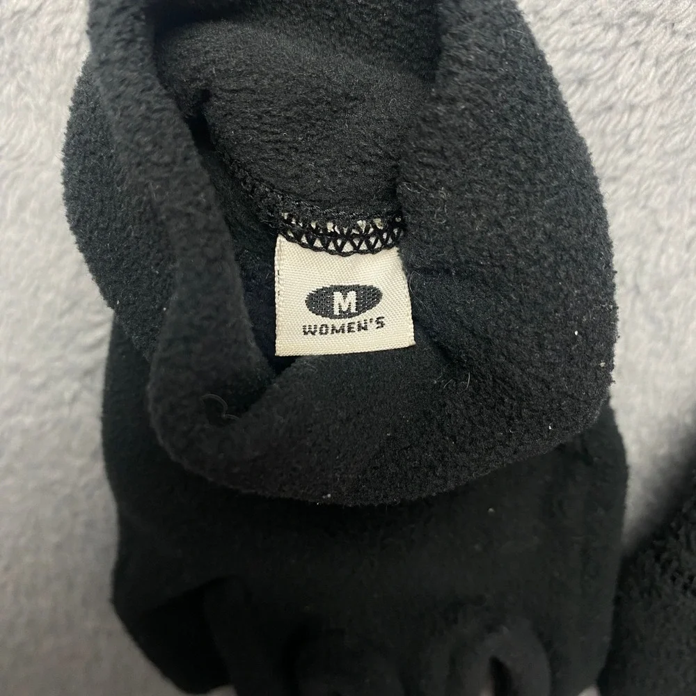 Columbia Gloves Womens Medium Omni-Shield Fleece Black Winter Outdoor SL9265